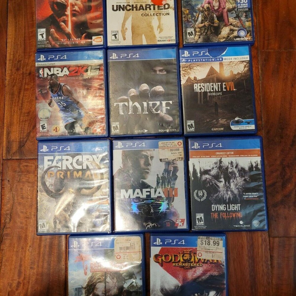 Lot of 11 PS4 Games READ DESC